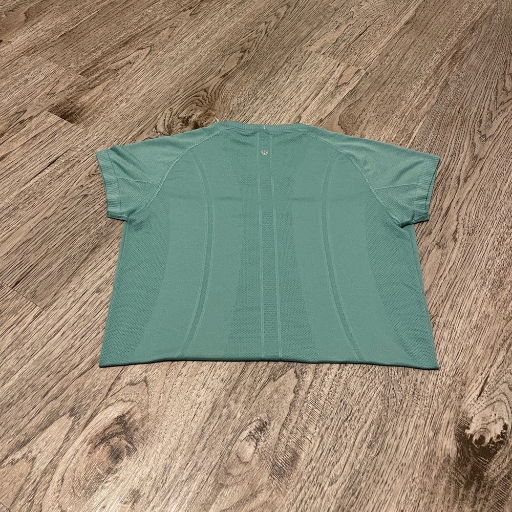 Lululemon Swiftly Tech Short Sleeve Shirt Sea Foam Blue Green